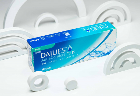 Dailies Aquacomfort Plus toric Alcon Toriskās kontaktlēcas