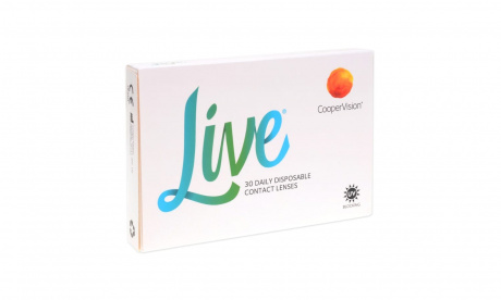 LIVE daily disposable Cooper vision Daily disposable