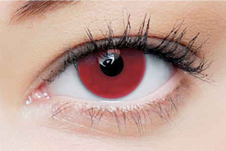 Clearcolor 1day phantom Red Vampire Clearlab Crazy daily disposable contact lenses