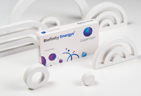 Biofinity Energys Cooper vision Mēneša kontaktlēcas