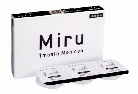 Miru 1 month Menicon На 1 месяц контактные линзы