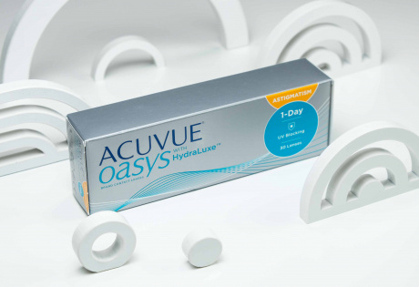 ACUVUE OASYS 1-Day for Astigmatism Johnson & Johnson Toriskās kontaktlēcas