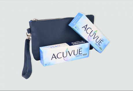 ACUVUE OASYS 1-Day MAX  30+30 kontaktlēcas + DĀVANA Johnson & Johnson Vienas dienas kontaktlēcas
