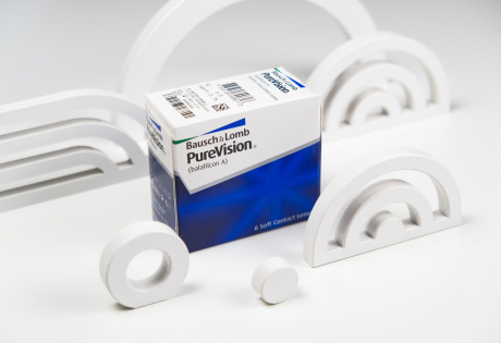 PureVision Bausch & Lomb Mēneša kontaktlēcas