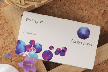 Biofinity XR Cooper vision Monthly disposable
