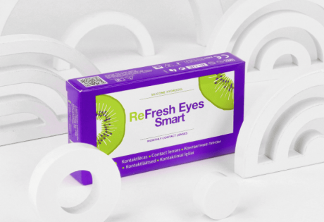 ReFresh Eyes Smart monthly Piiloset Mēneša kontaktlēcas