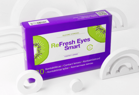 ReFresh Eyes Smart 1-day Piiloset Vienas dienas kontaktlēcas