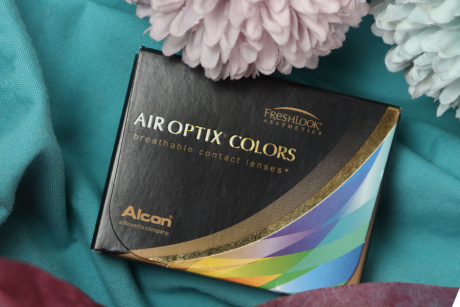Air Optix Colors Alcon Цветные